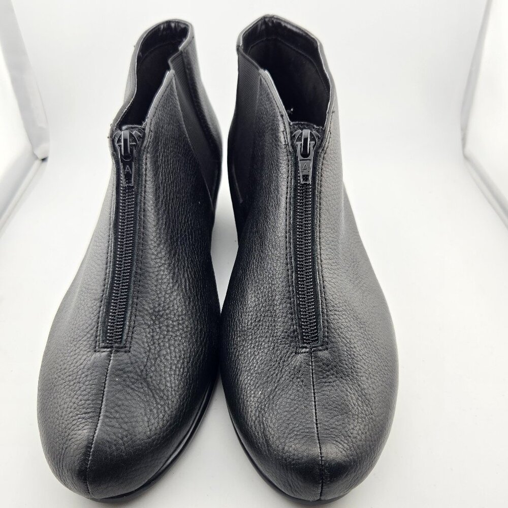 Aerosoles Allowance Ankle Booties |Pebble leather Wedge | Women’s Size 10